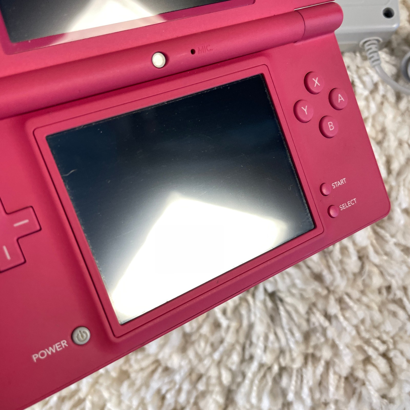 Nintendo DSi Hot Pink Handheld Console System TWL-001 Tested