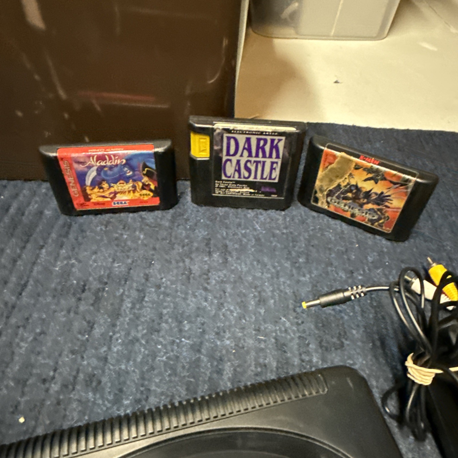 Sega Genesis Model 2 MK1631 Console Bundle w Controller & Cords Tested Works