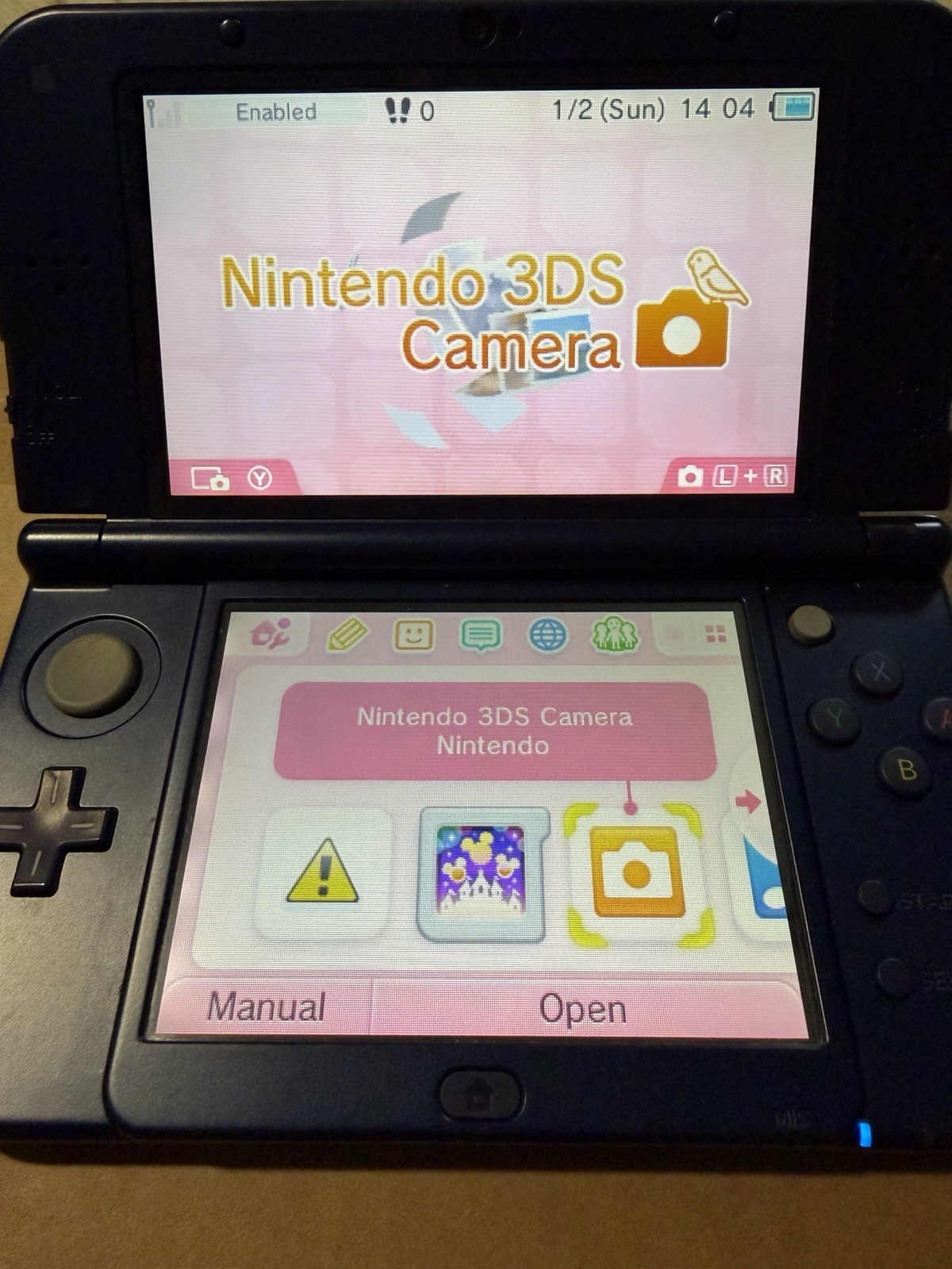 Nintendo 3DS XL Galaxy Purple Edition System Charger Stylus + 7 Games Bundle Lot