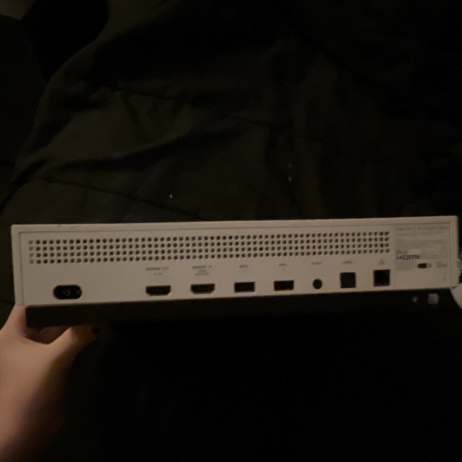 Microsoft Xbox One S 1TB White Console 4K UHD Wi-Fi HDMI (MPN 1681)