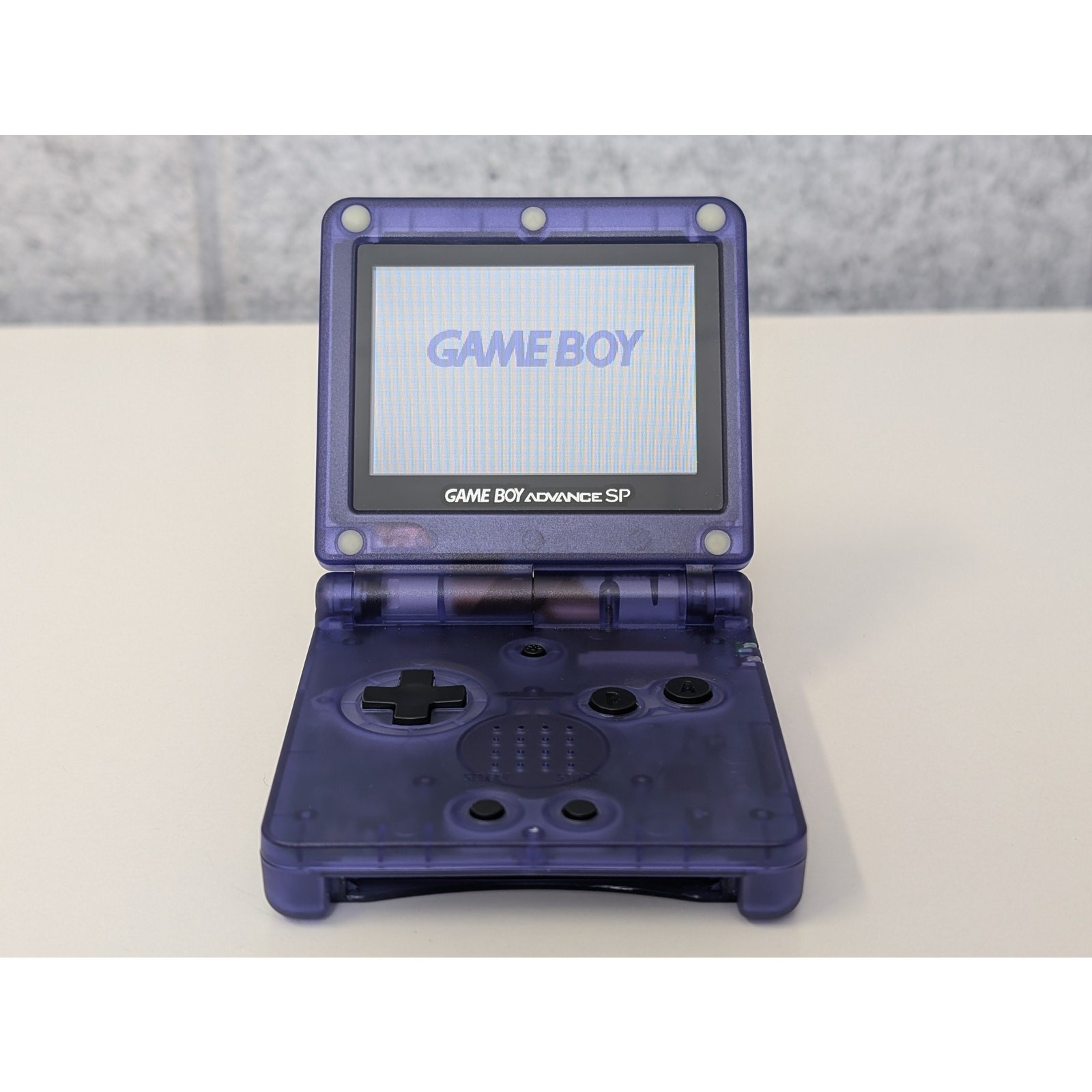 Nintendo GameBoy Advance SP AGS-101 – Transparent Purple – USED
