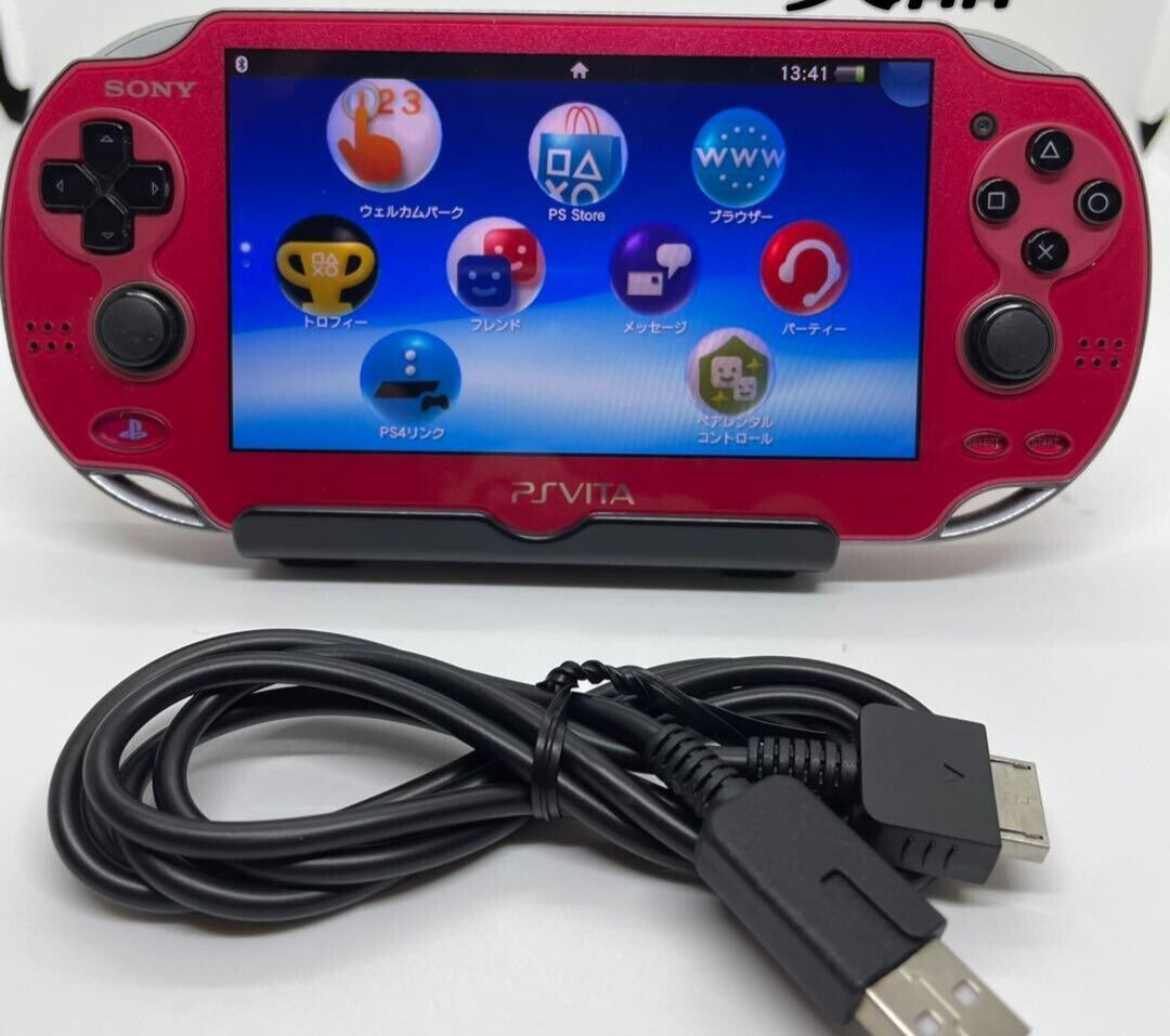 SONY PlayStation PS Vita PCH-1000 ZA03 Cosmic Red Wi-Fi model «Excellent»