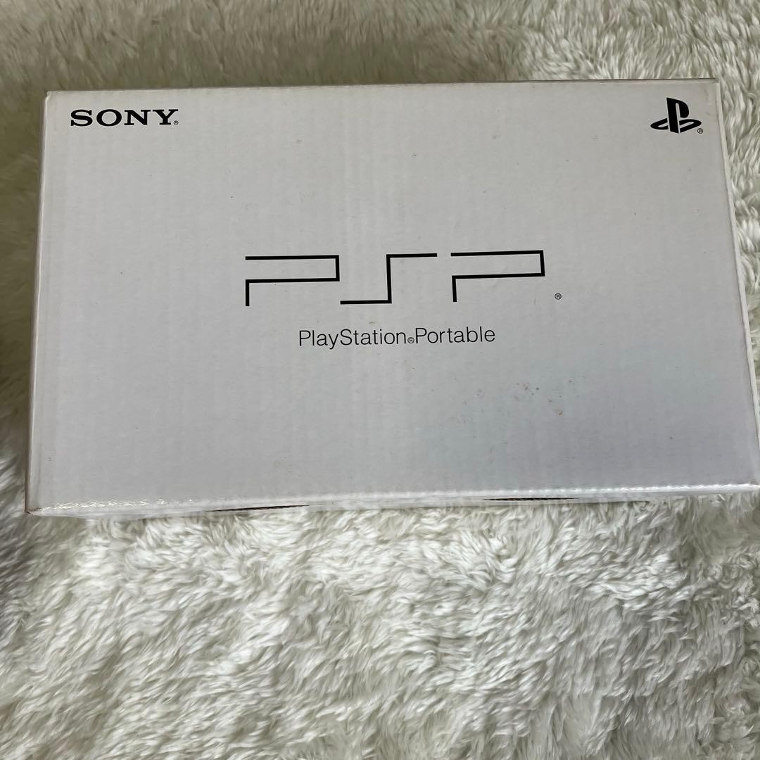 PSP With Box Psp3000 White Blue Rare Color Japan