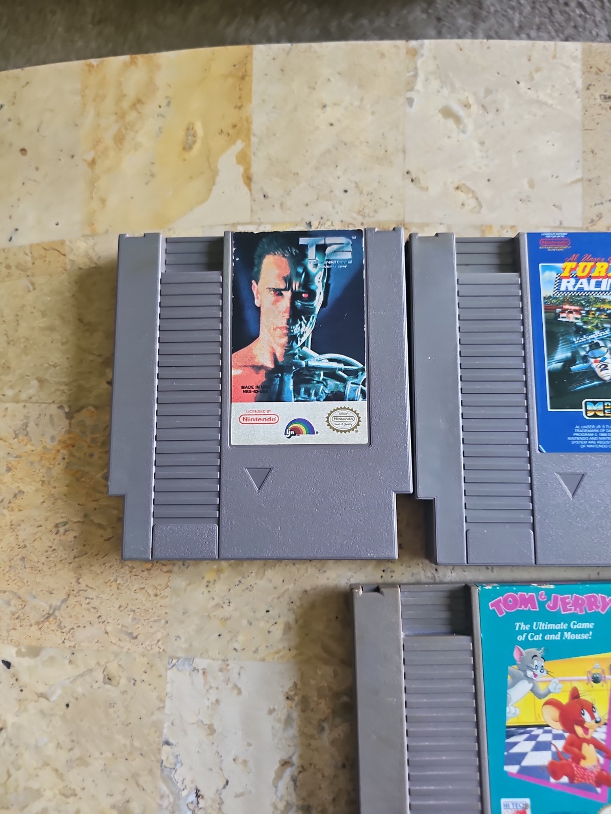 Original Nintendo NES Console Bundel Gun,3 Controllers,15 Games Tested Works