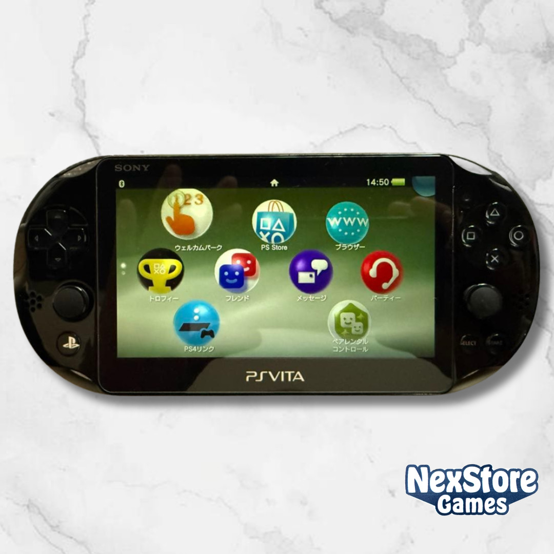 PS Vita PCH-2000 FW 3.65 Firmware Sony PlayStation Console Tested Cleaned Memory