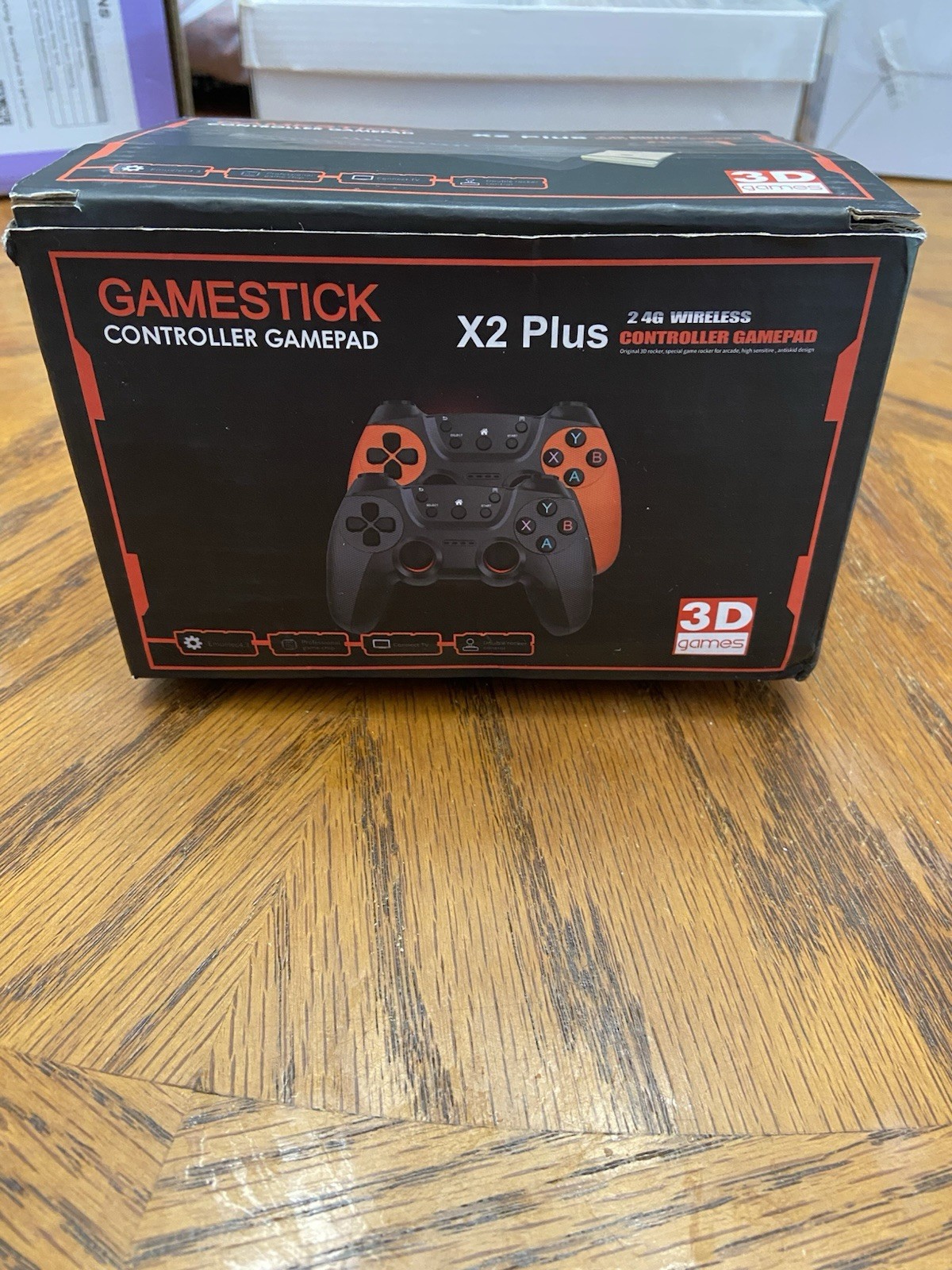 GameStick X2 Plus 4K UHD 64GB HDMI Wi-Fi 2.4G Wireless w/ 2 Controllers