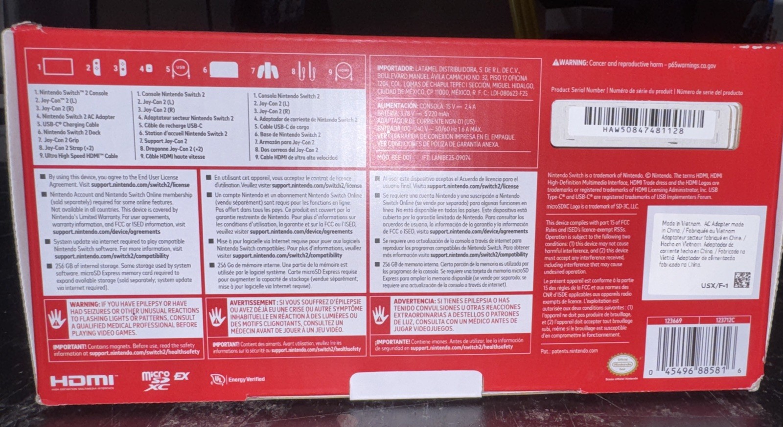 Gaming Console: Nintendo Switch 2 Brand New Never Opened