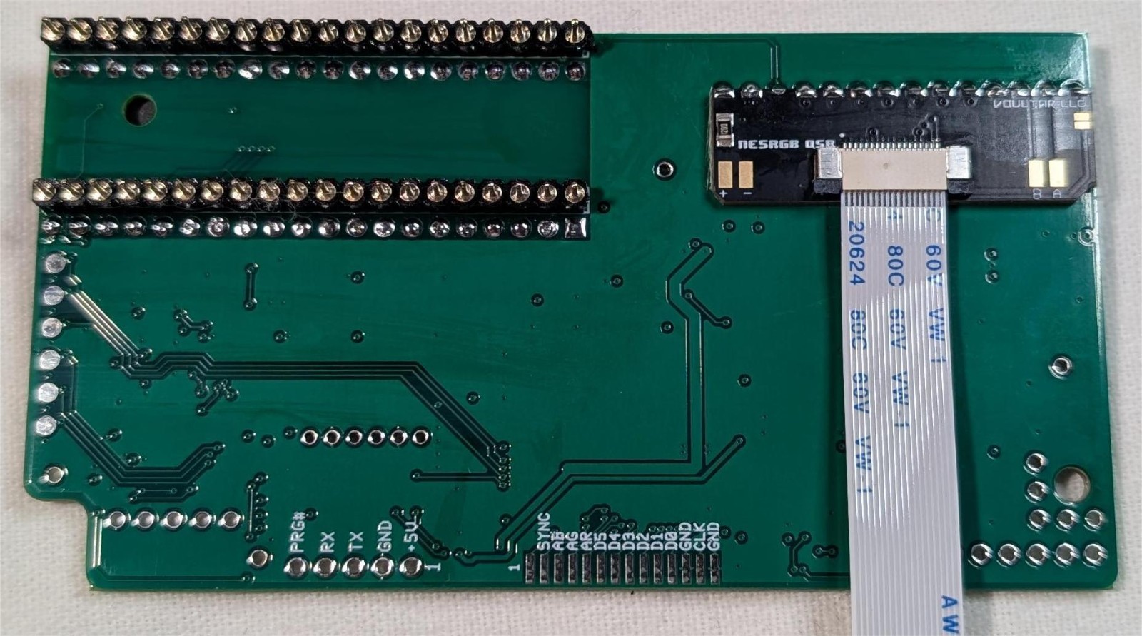 Ultimate NES RGB Front Loader Console NEW Motherboard / Components Multi Color