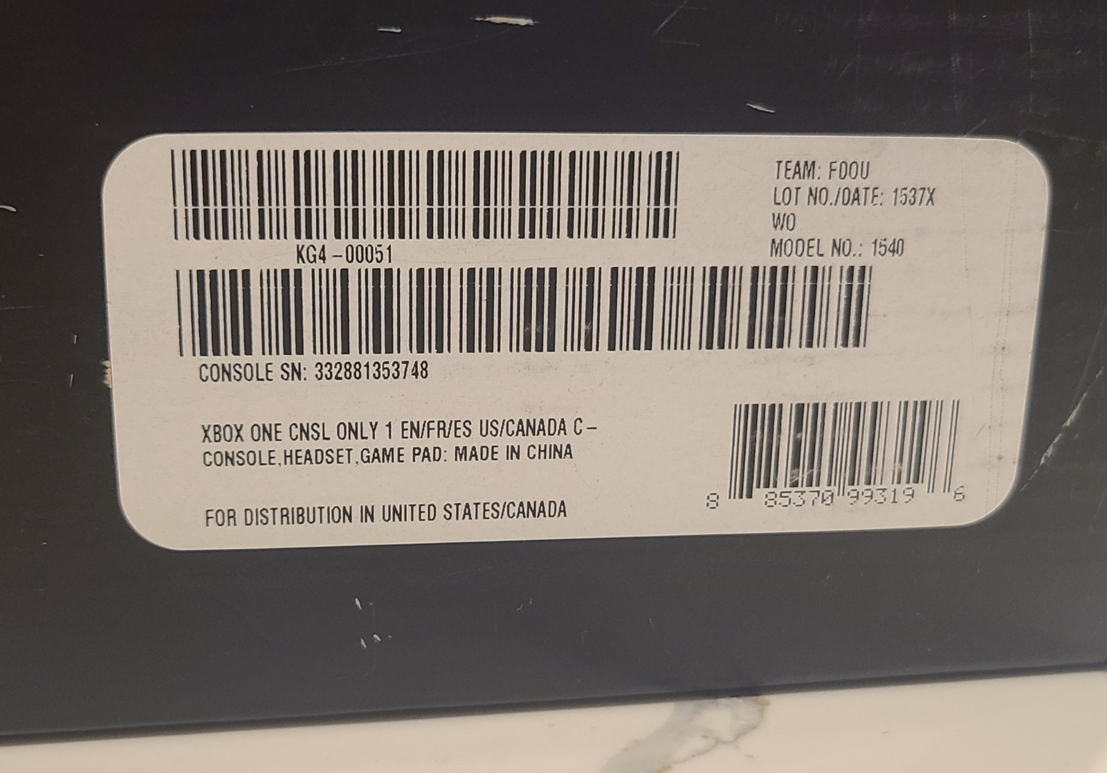 Xbox One – Elite Black 1 TB Console Bundle – NEW/Sealed – Collector Stored