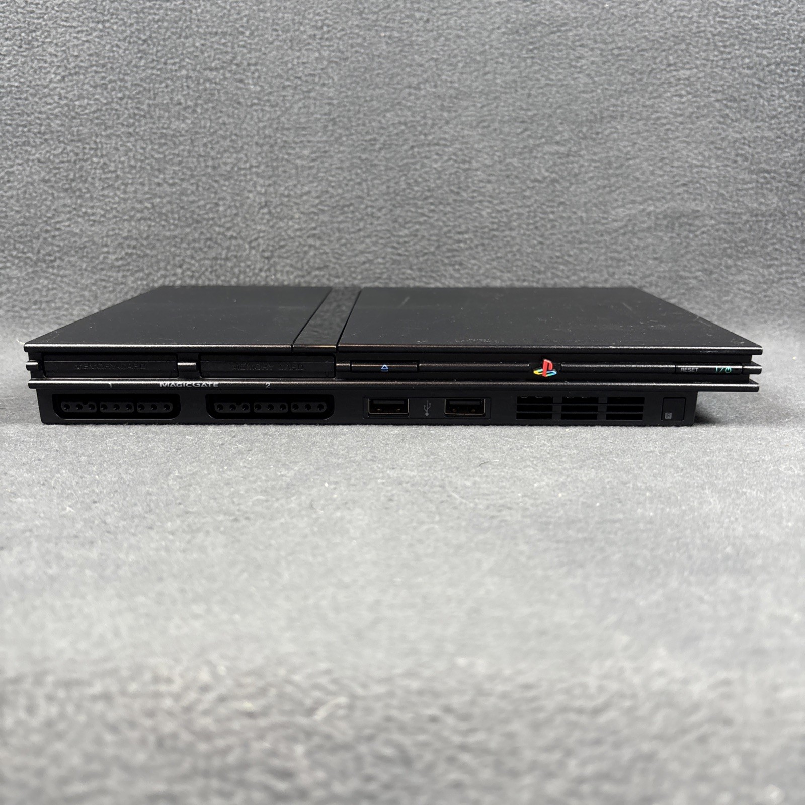 PlayStation 2 Slim SCPH-70012 Black Console w/ Cables – Tested, READ DESCRIPTION