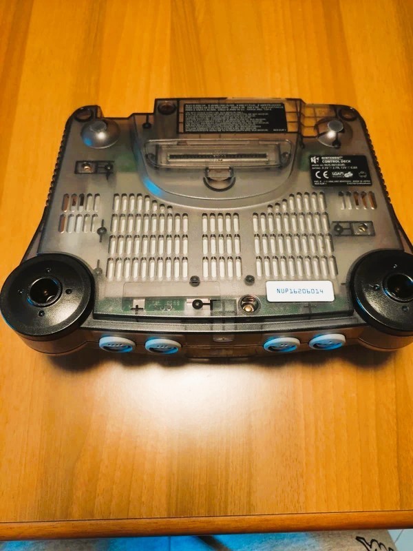 Nintendo 64 Funtastic Smoke, Clear Black PAL EUr Complete with Manuals *RARE*