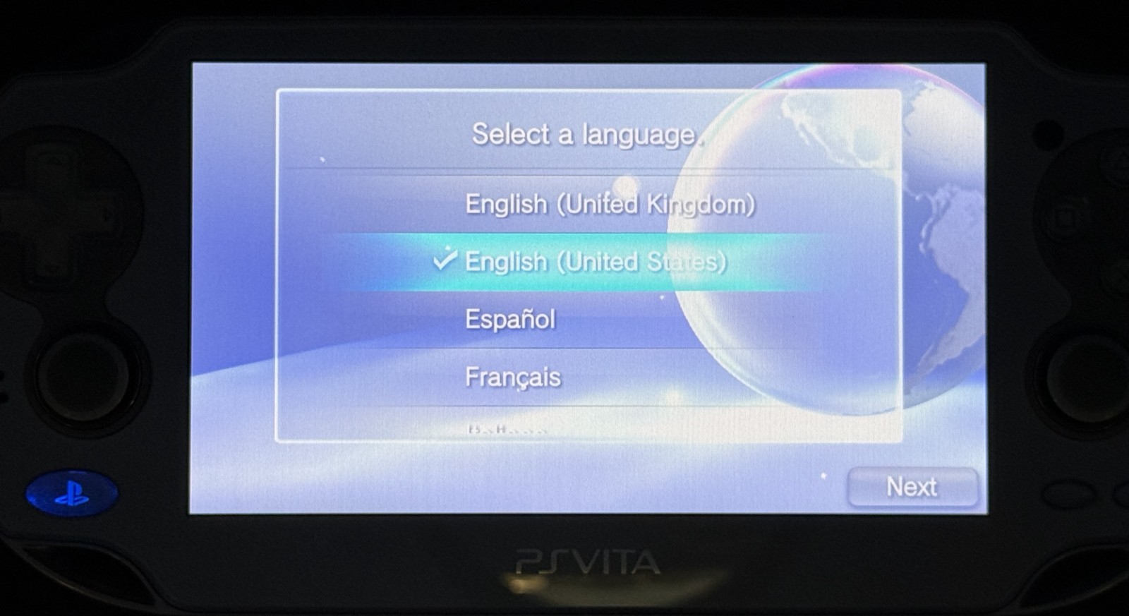 Sony PS Vita PCH-1000 Console Ice Silver Limited Box Very Rare w/8GB – Mint S+