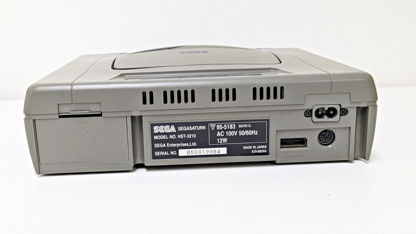 Sega Saturn Console Grey 984 Japan