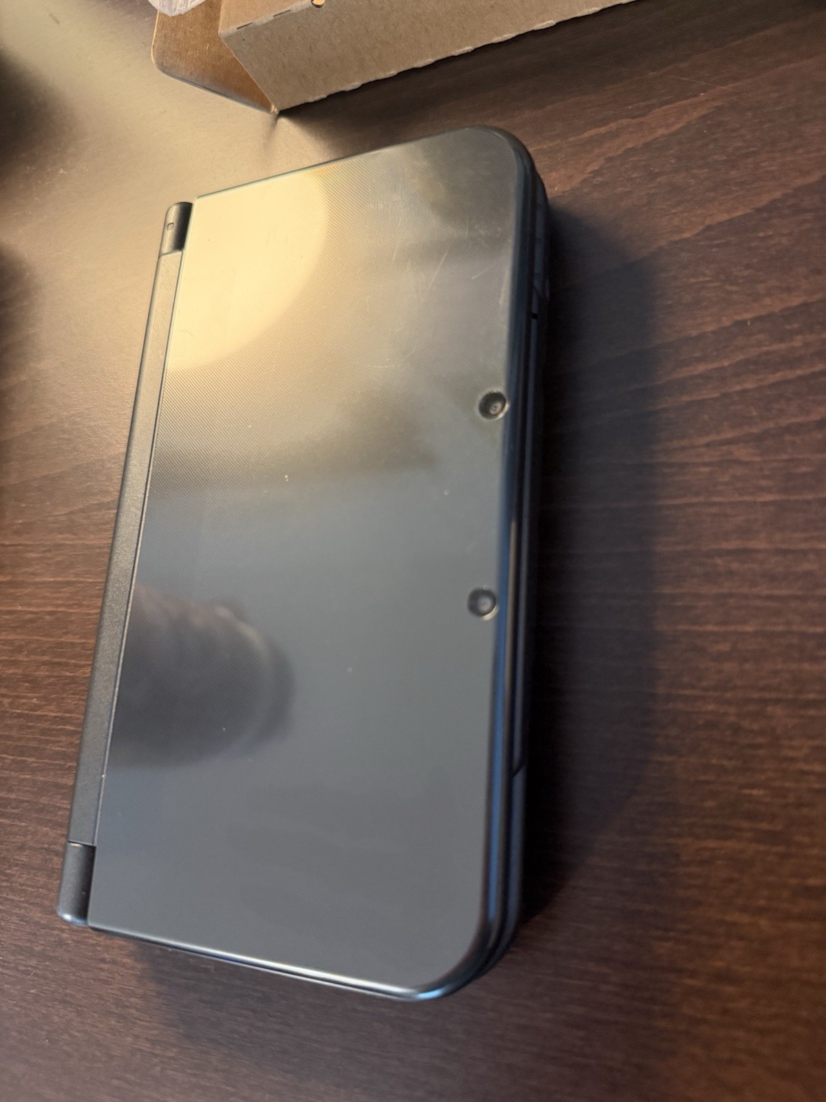 Nintendo New 3DS LL XL Metallic Black TOP IPS Complete in Box with 128gb SD
