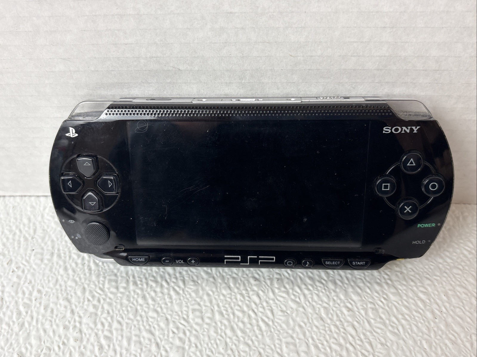 Sony PSP Console (PSP1001) w 32MB Stick Battery & OEM Charger Tested