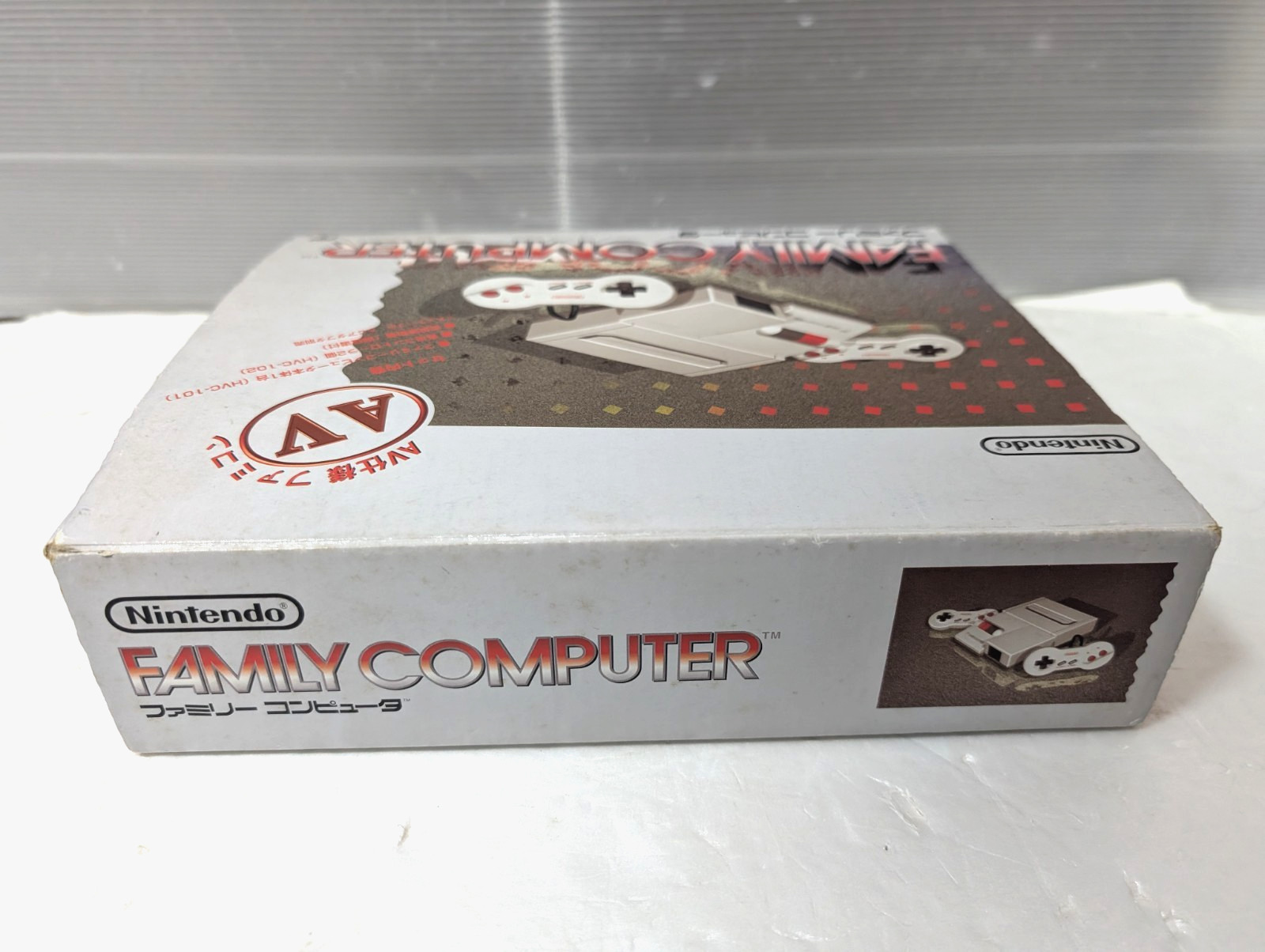 New Famicom Console AV NES HVC-101 Super mario bros 3 Japan Box Manual