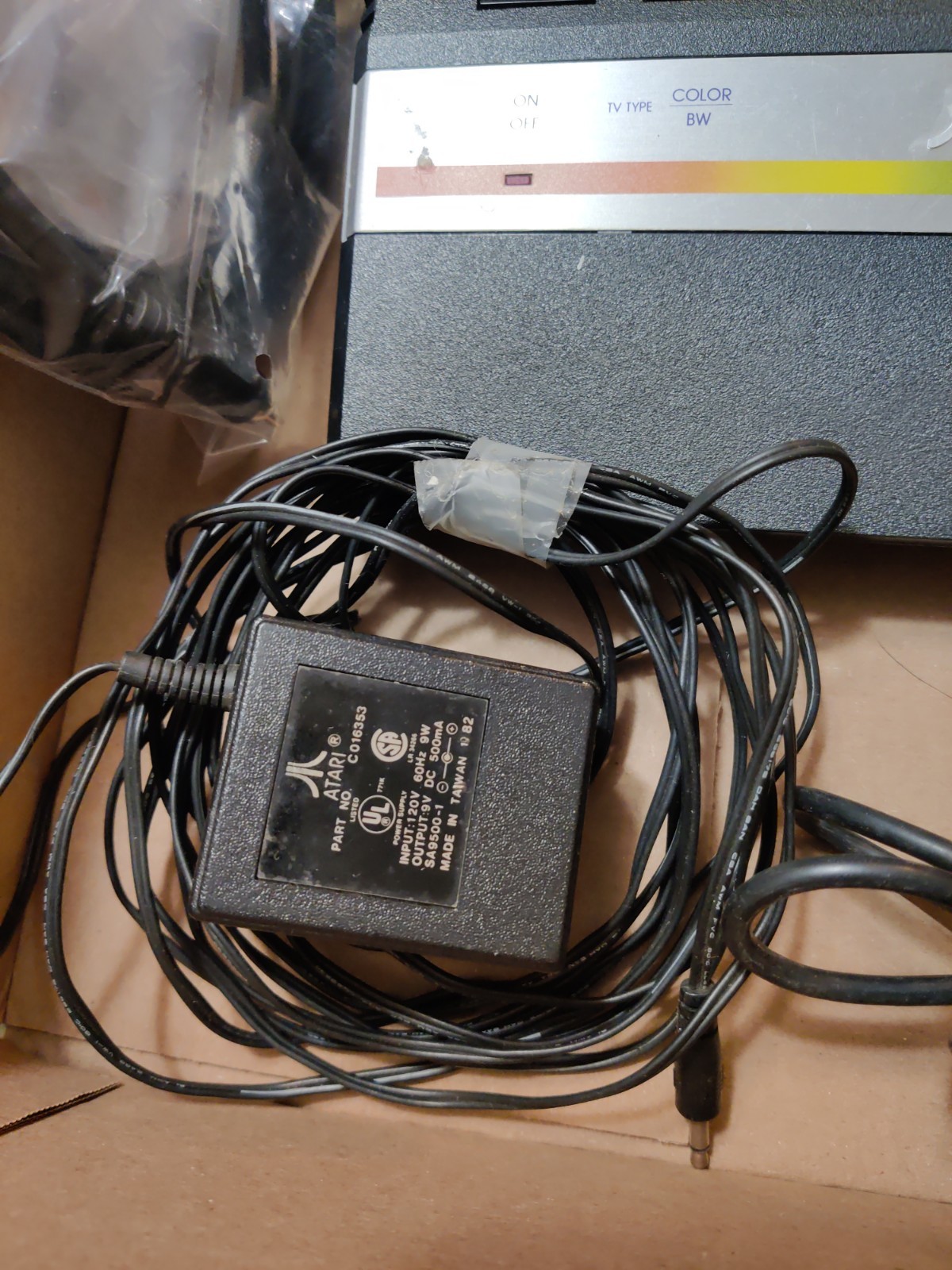 Nice Clean Atari 2600 Jr Console Video Game System + Power Cable