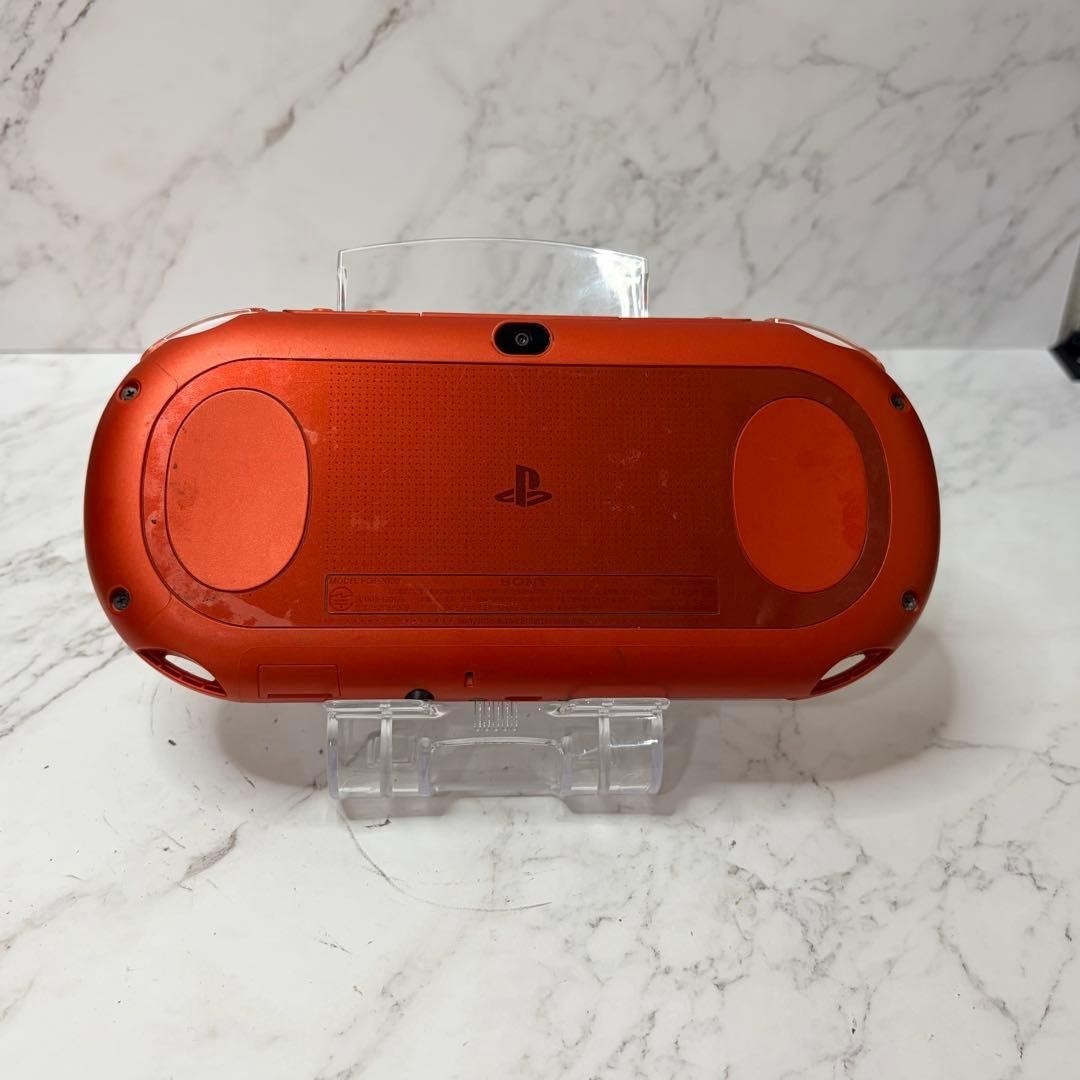 Sony PS Vita Playstation PSV Metallic Orange PCH-2000 Console only Used Tested