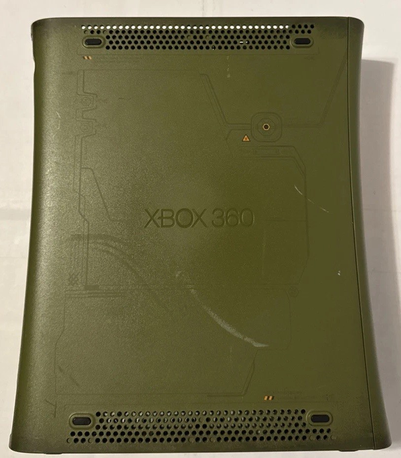 Halo 3 Special Edition Xbox 360 Console Only Falcon MB Serviced Deep Cleaned 👀
