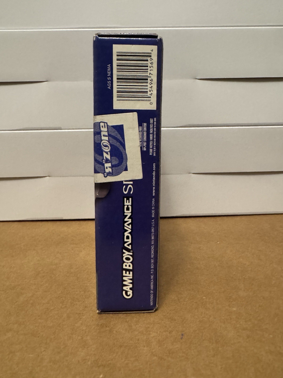 Nintendo Classic NES Limited Edition Game Boy Advance SP Handheld System Sealed