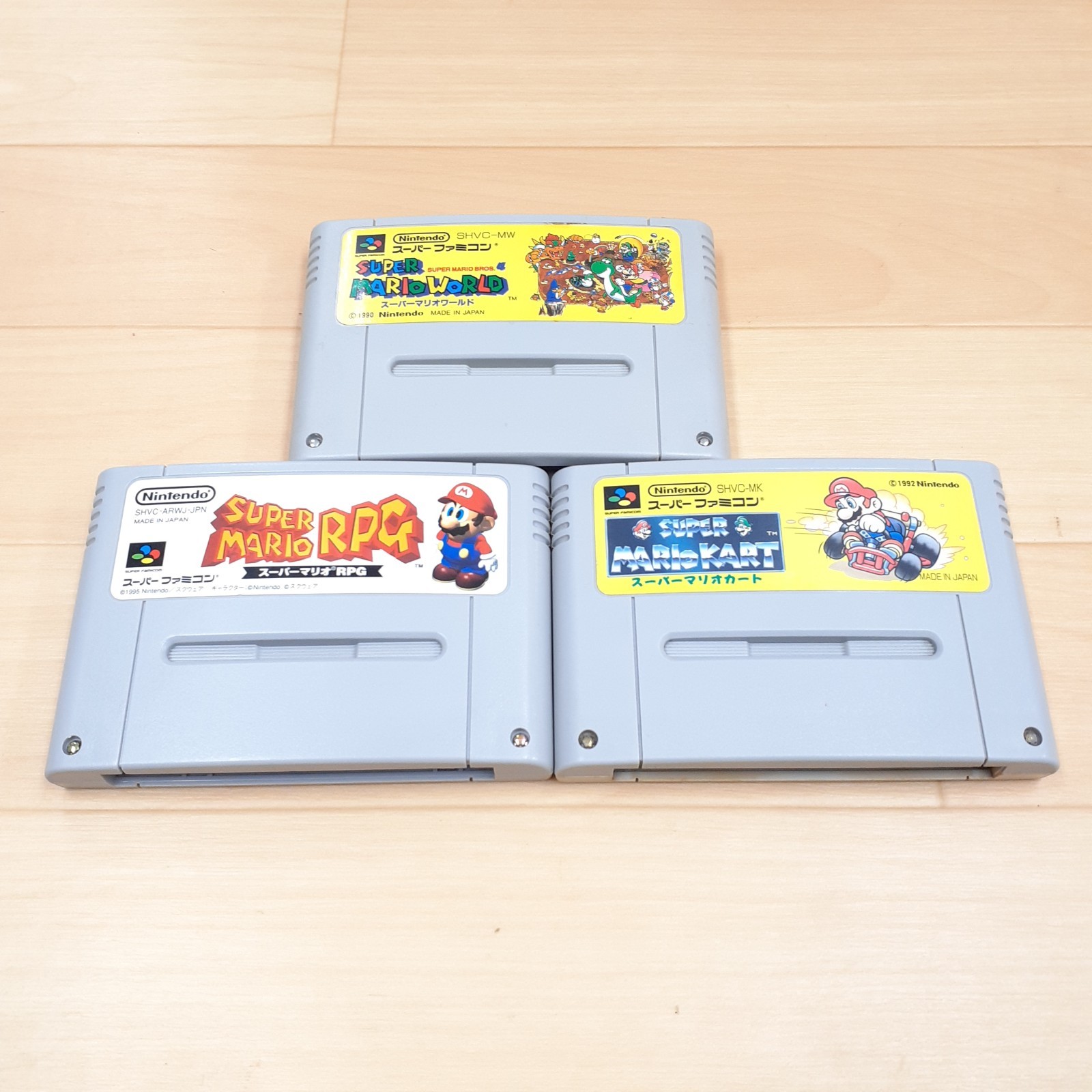 Nintendo Japanese Famicom & Super Famicom Console 6 games US TARIFF PAID
