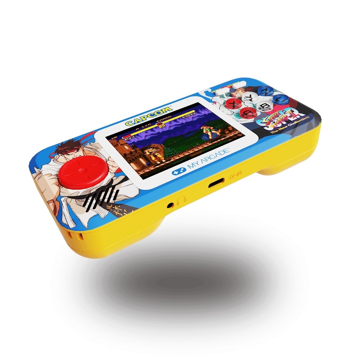My Arcade Super Street Fighter II Pocket Player Bundle & Sports Pixel Pocket Pro