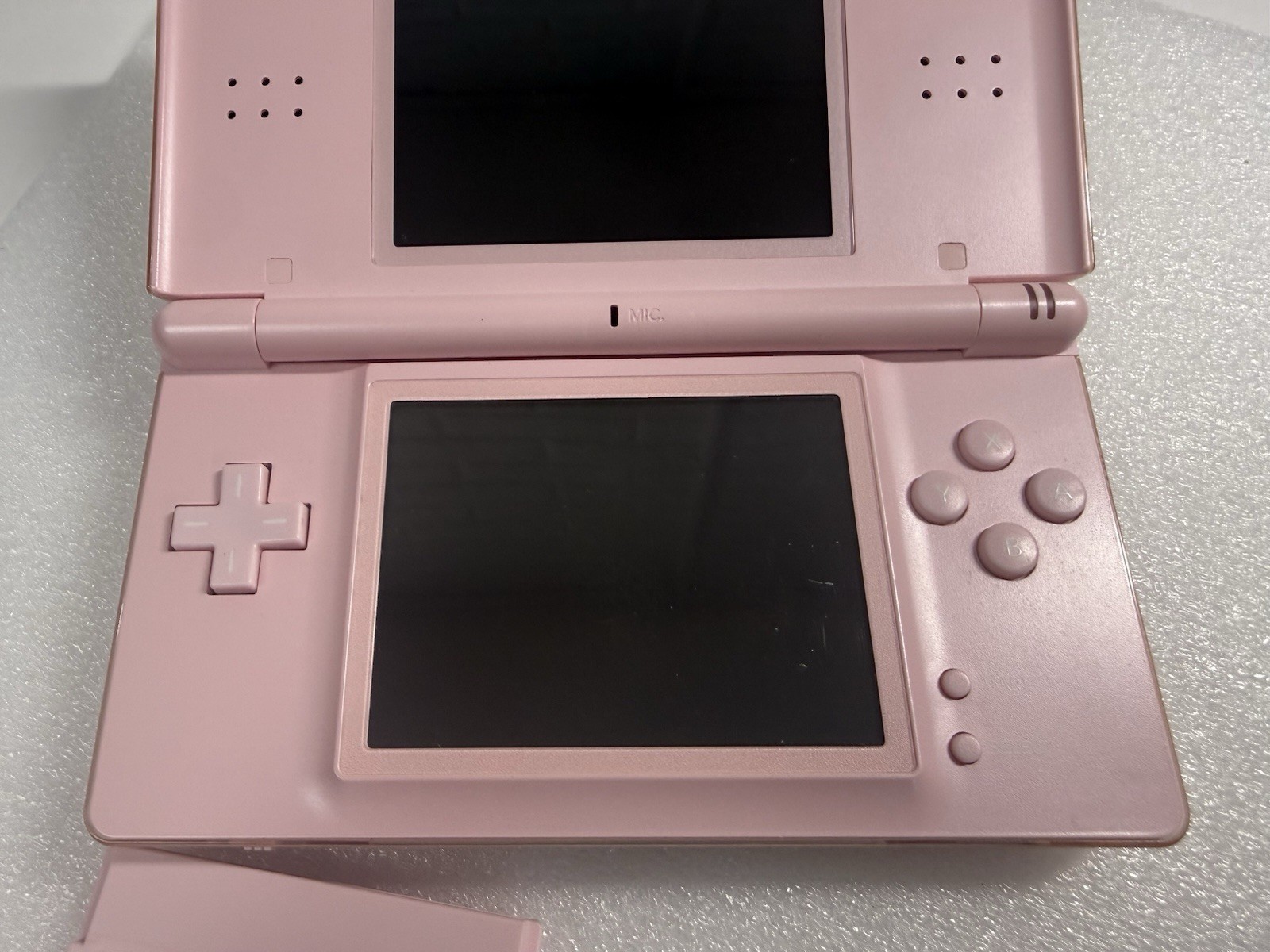 Nintendo DS Lite Console USG-001 w/charger – Coral Pink – GBA GOOD CLEAN TESTED