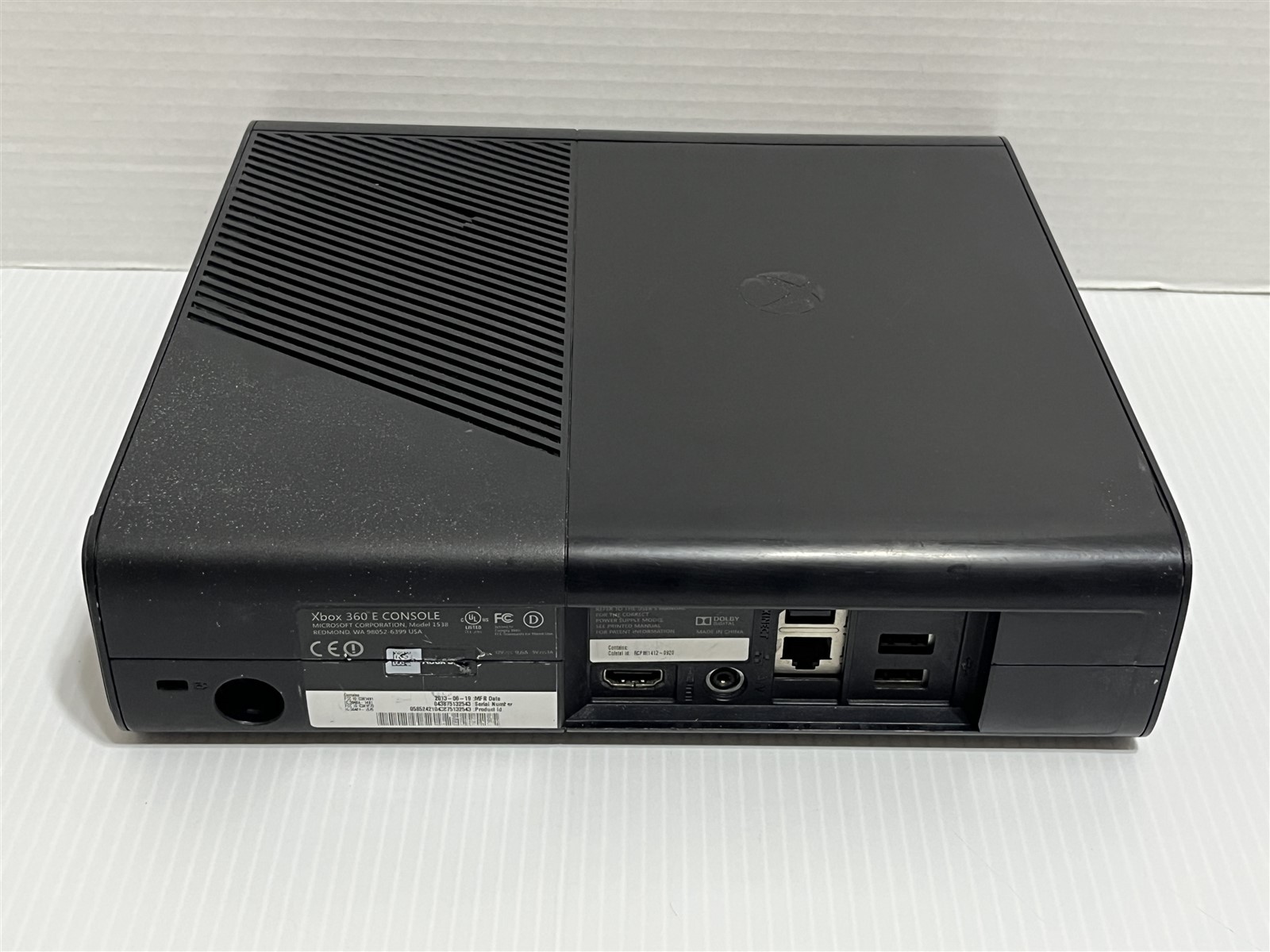 Xbox 360 E Series 1538 500GB Bundle w/ Controller – Fully Refurbished -Fast Ship