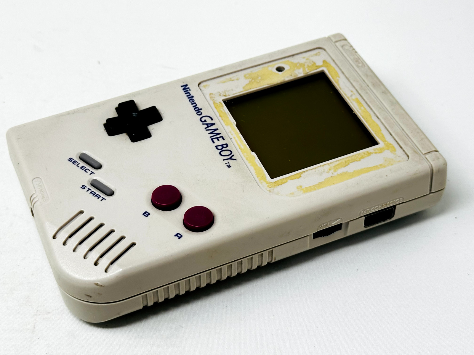 Nintendo Game Boy Pocket MGB-001 Off White/Gray – OEM – For Parts or Repair
