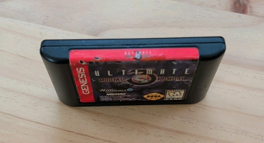 Sega Nomad Handheld Power Cord, Mortal Kombat Ultimate 3 Read Description