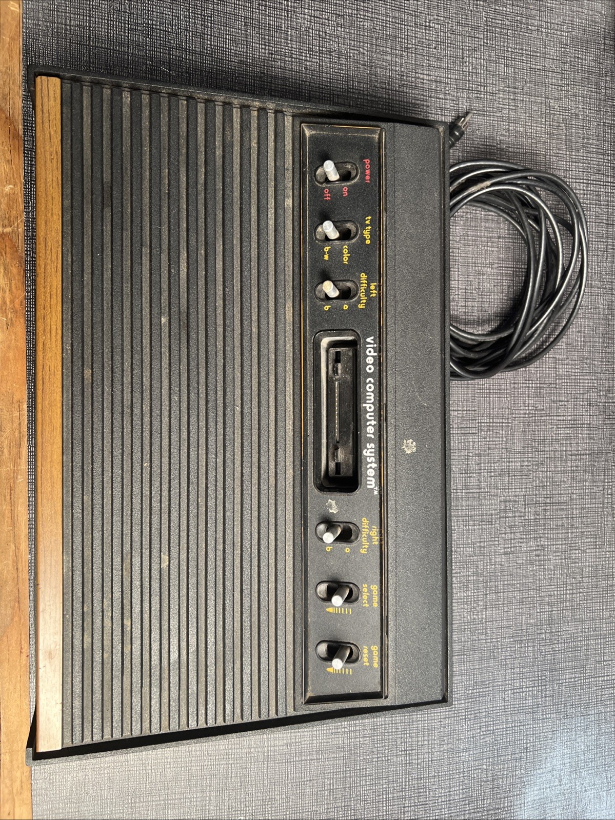 Atari 2600 Video Computer System With Extra Controllers And Original Box
