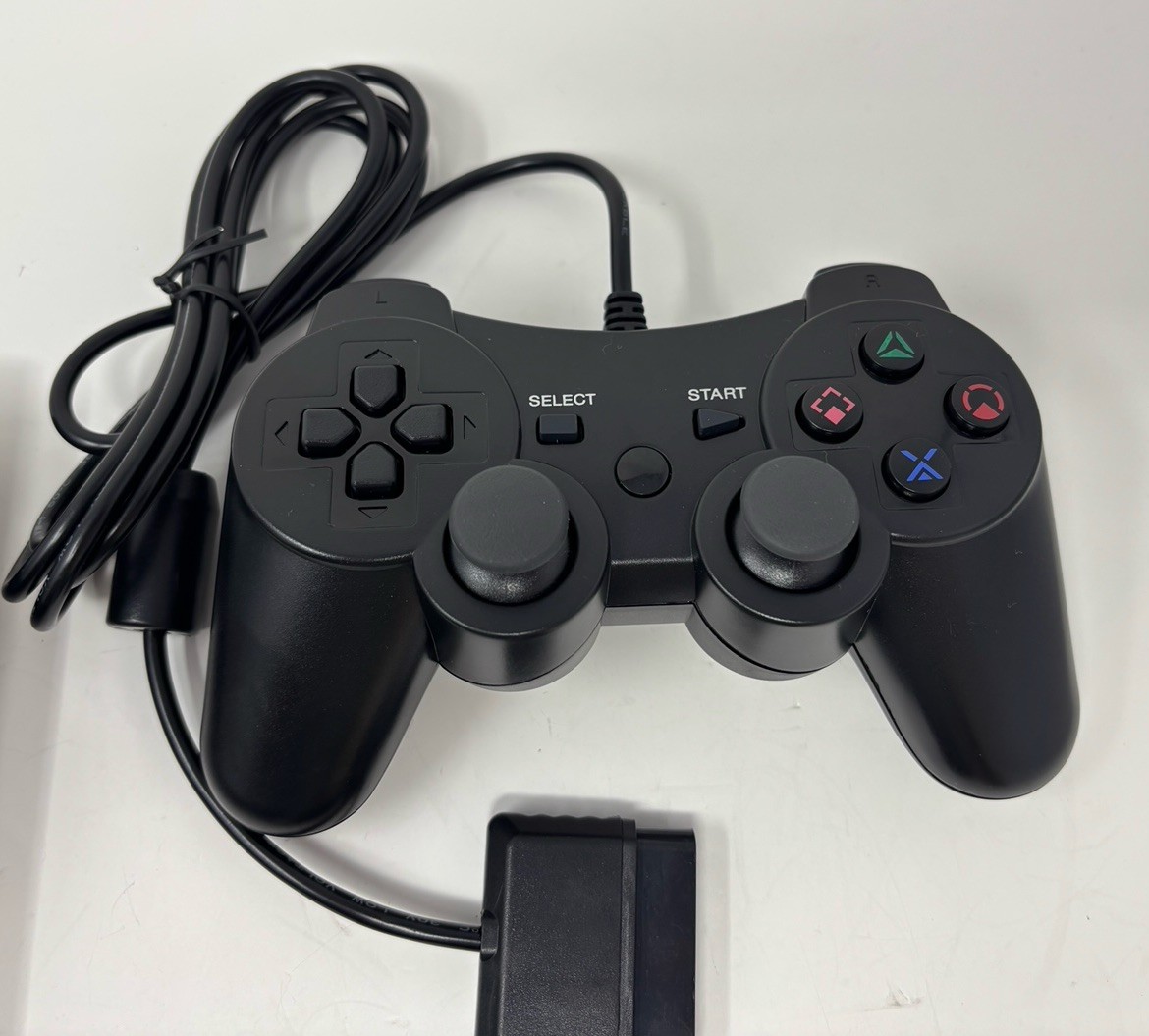 REFURBISHED – Sony PlayStation 2 PS2 Slim Console Bundle – NEW LENS + BATTERY