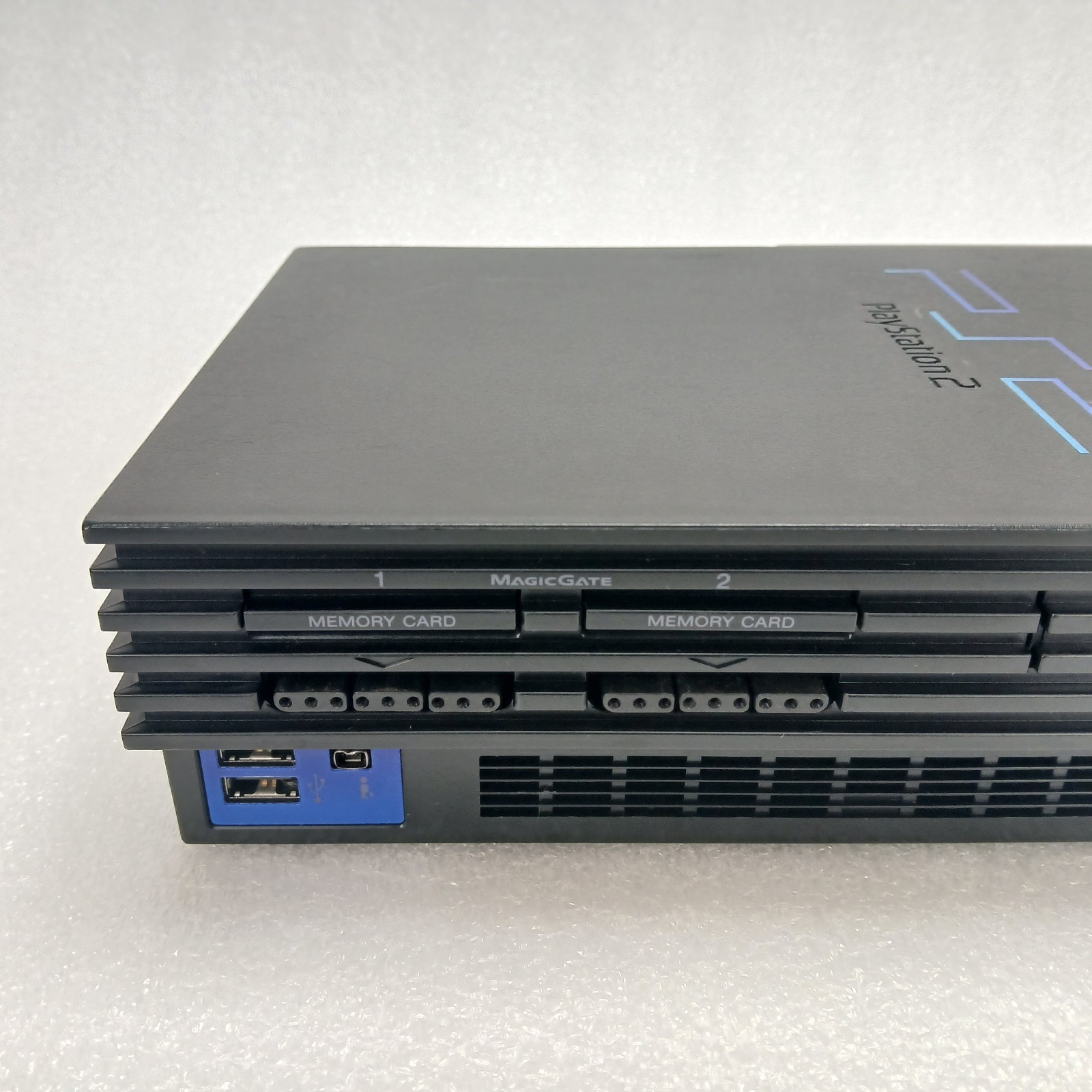 Sony PlayStation 2 PS2 Fat SCPH-39001 Console and SATA Adapter Tested & Working