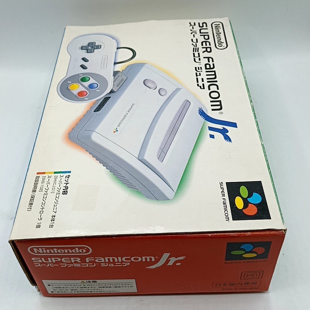 Nintendo Super Famicom Jr. Console w/ Accessories Boxed Set No Manual SFC SNES