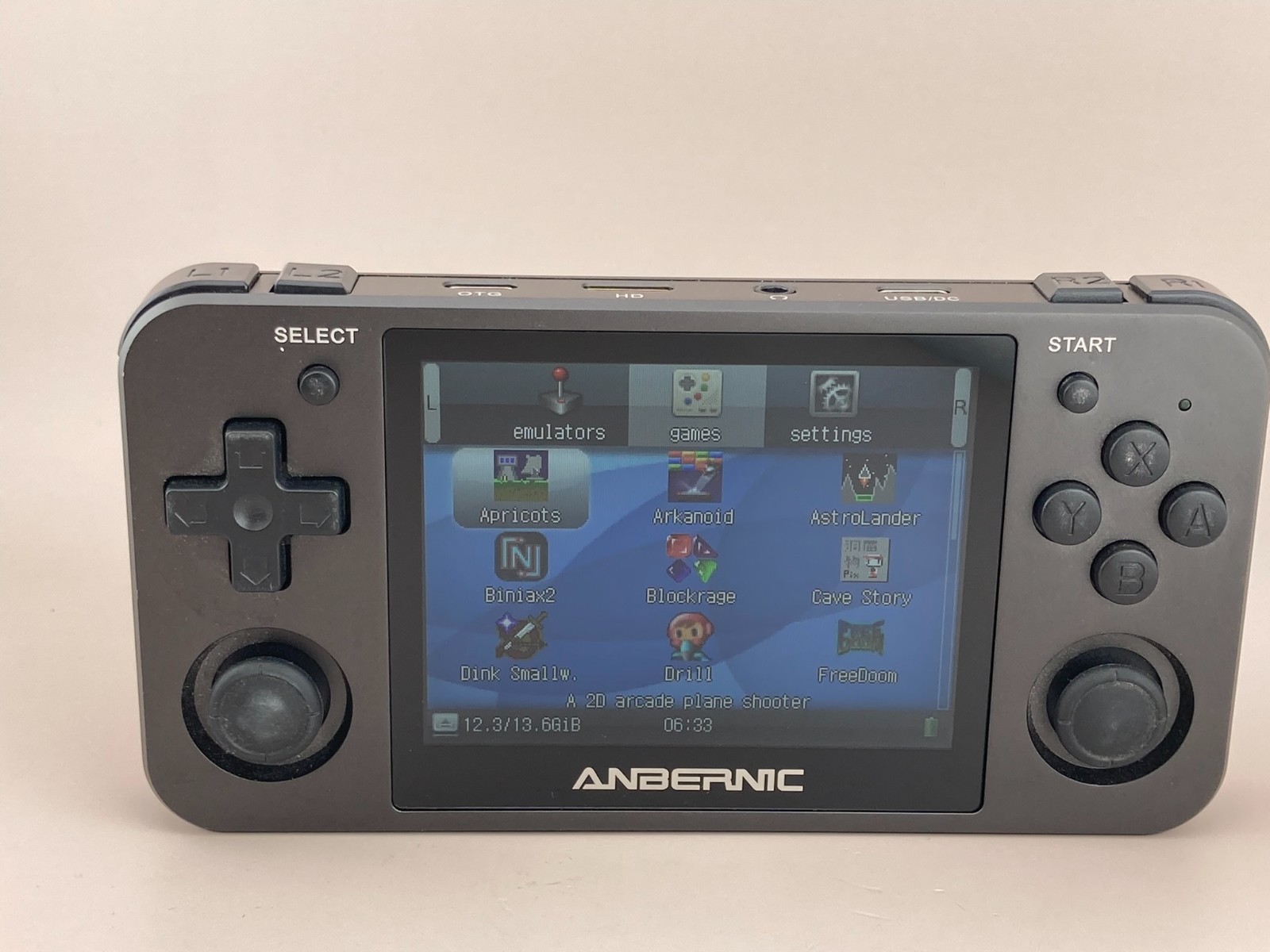 ANBERNIC RG350m 16G Retro Android Gaming Handheld Console, SD