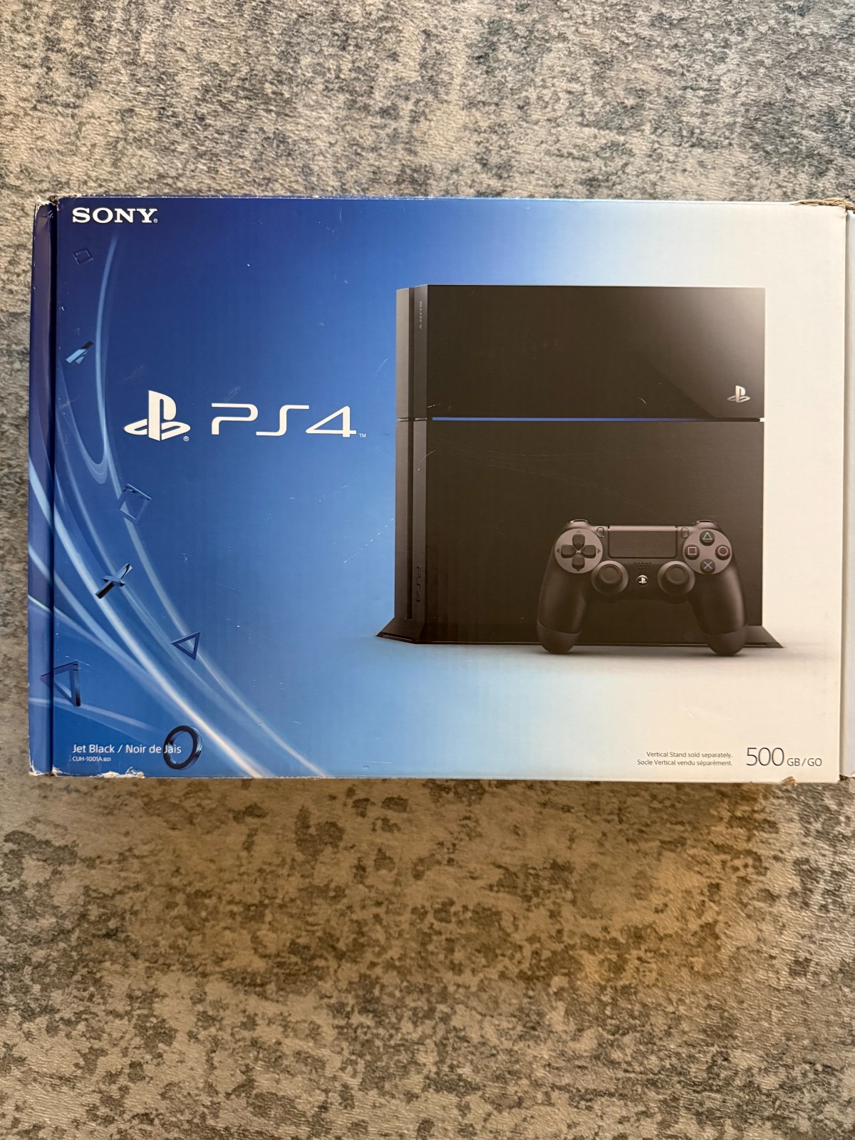 Sony Playstation 4 500GB Black Console W/ Controller, Cords Tested & Games.