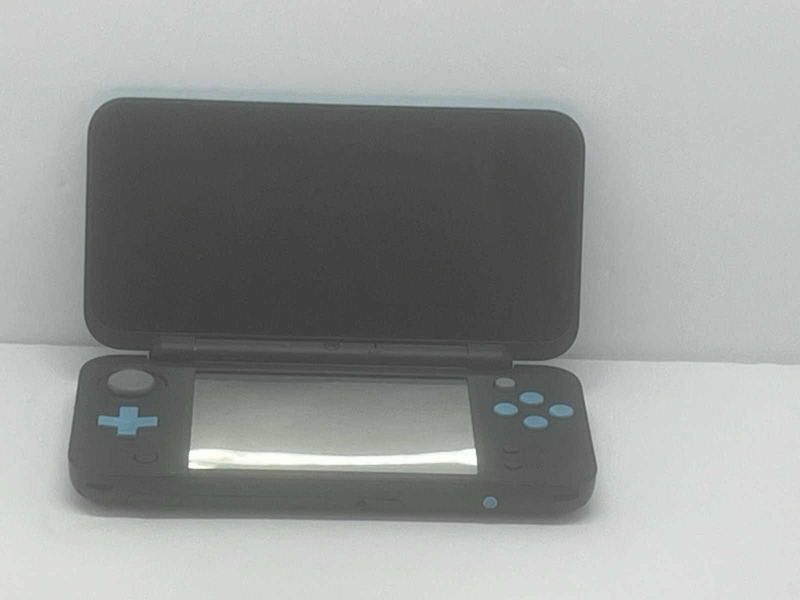 Nintendo New 2DS XL Console-Black/Turquoise Tested W Charger + Case (no stylus)