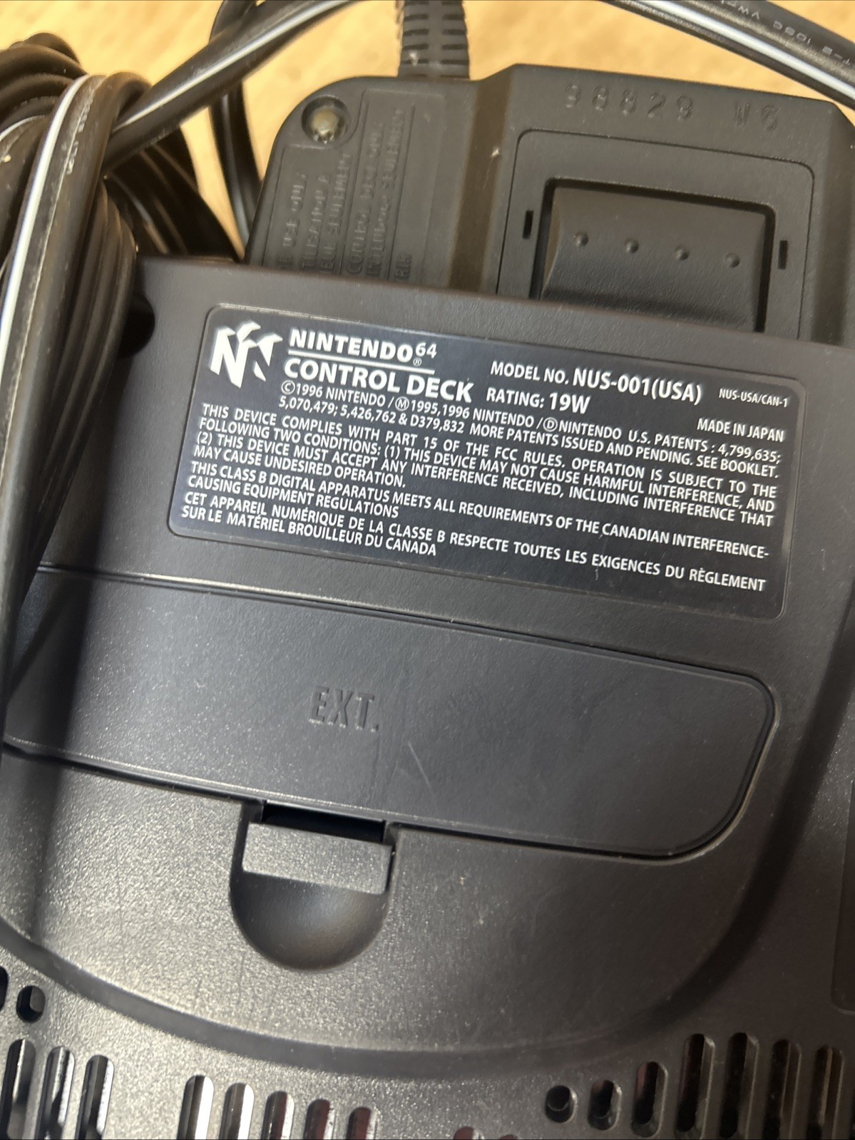 Tested Nintendo 64 Console With Two Controllers and Memory Card