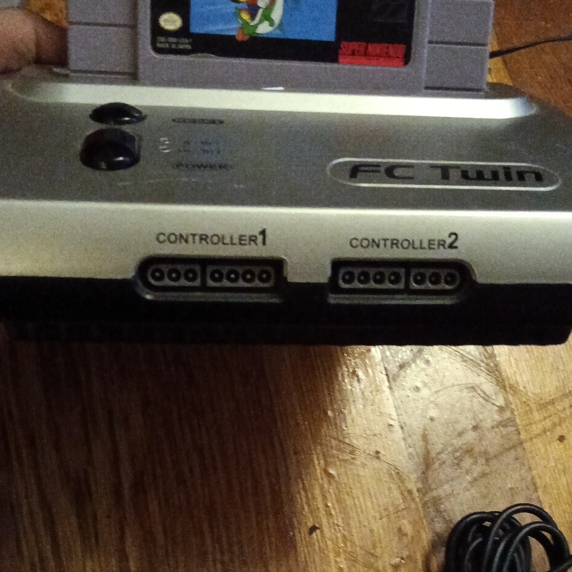 Yobo FC Twin NES/SNES Console NTSC-U/C w/ Wired Controller & AV Cables Black