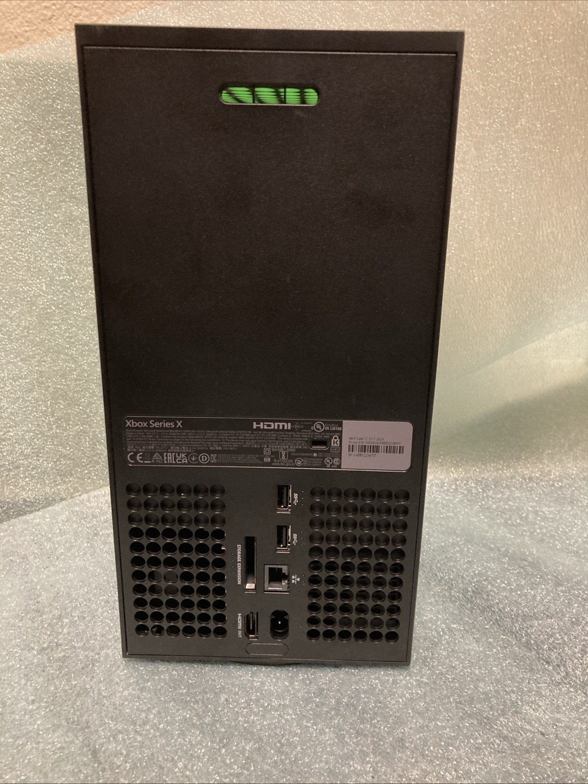 Microsoft Xbox Series X 1TB Video Game Console – Black PARTS OR REPAIR