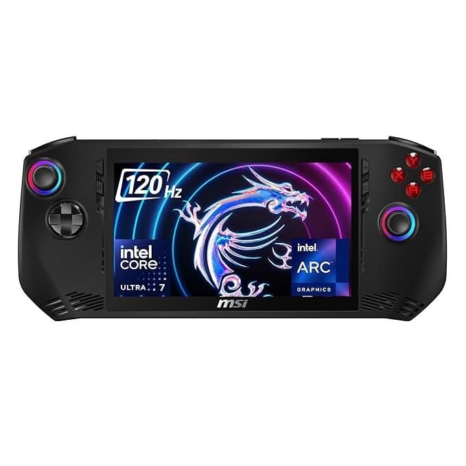 HANDHELD GAMING PC MSI CLAW A1M 7″ 1080p, ULTRA 7, 16GB RAM, 1TB SSD, WINDOWS 11