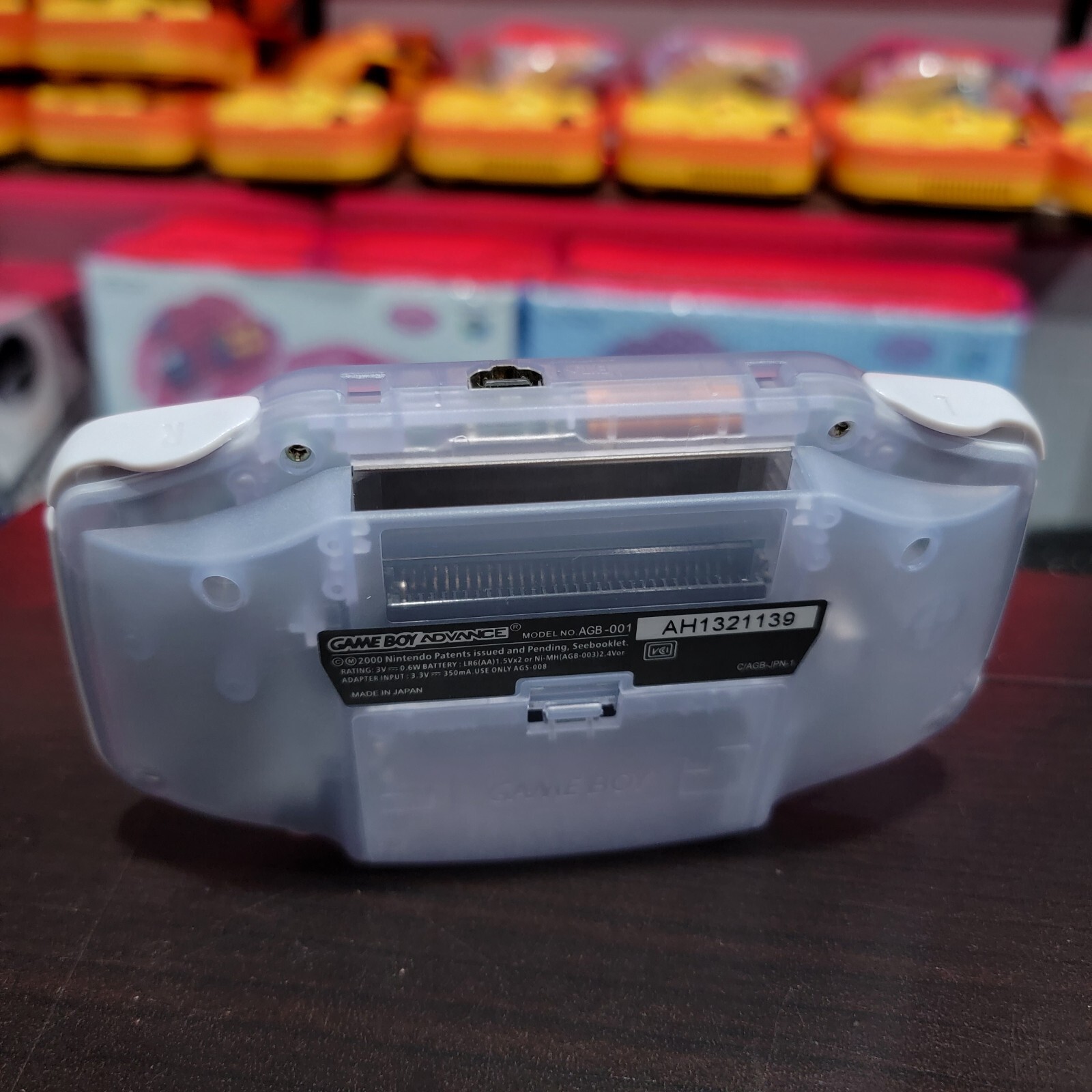 Glacial GameBoy Advance GBA Console with iPS Backlight Backlit LCD MOD