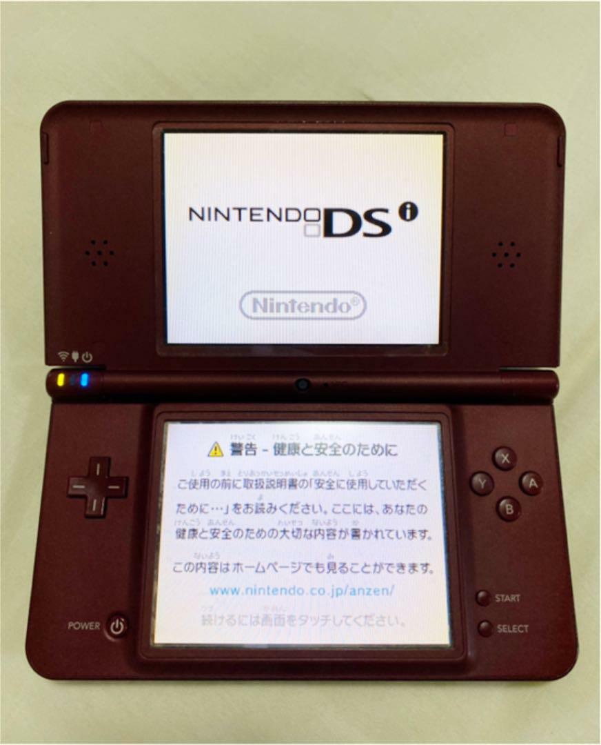 Nintendo DSi XL LL Wine Red Console Stylus Japanese ver [H]