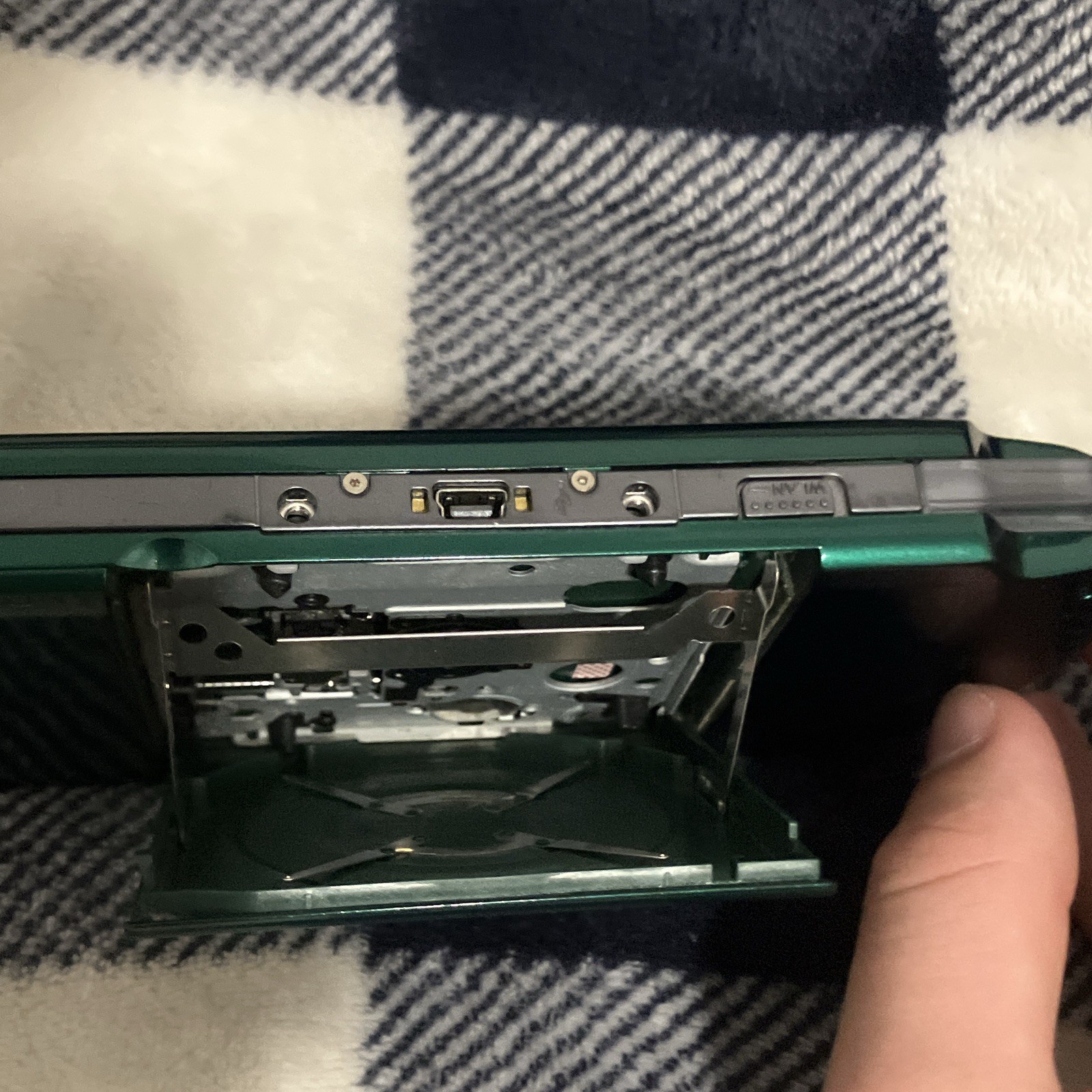 Sony PSP-1000 Green Handheld System (Tested, Read Discription)