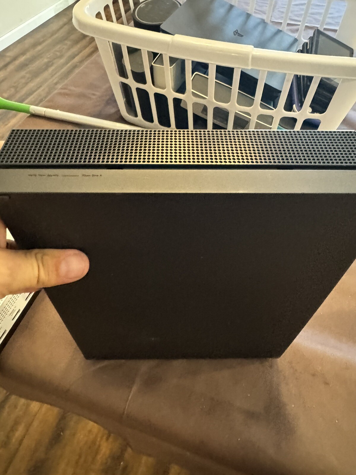 Microsoft Xbox One X Model 1787 – CONSOLE ONLY- BLACK 1 TB NOT WORKING AS IS