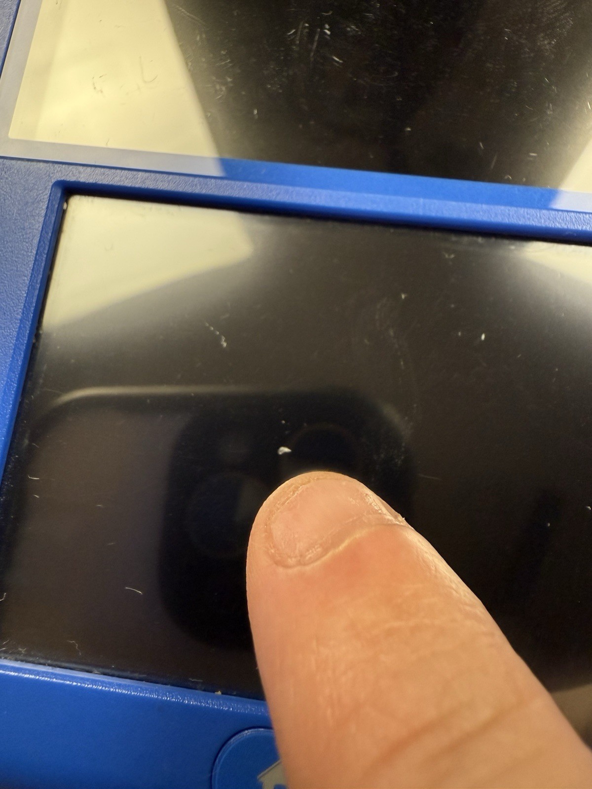 Nintendo 2DS Handheld Game Console FTR-001 Electric Blue TESTED WORKING