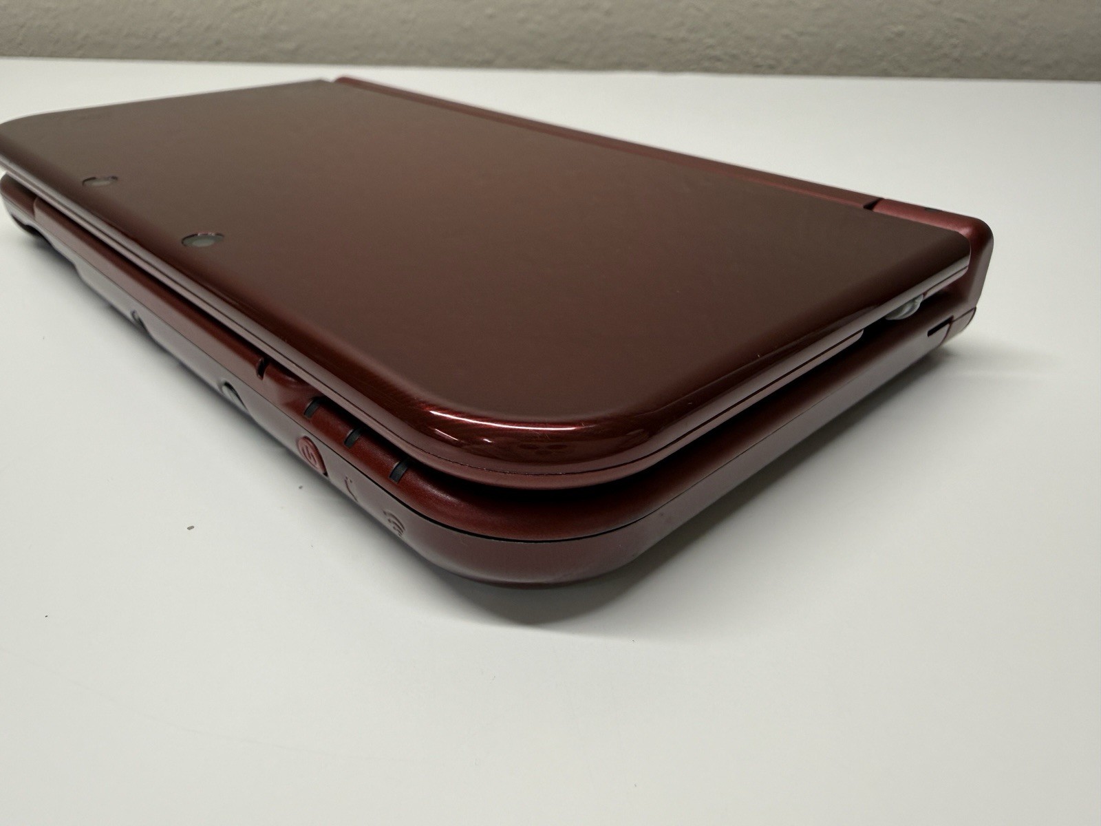 NICE! New Nintendo 3DS XL Red Console US Model – TOP IPS Tested W Charger Stylus