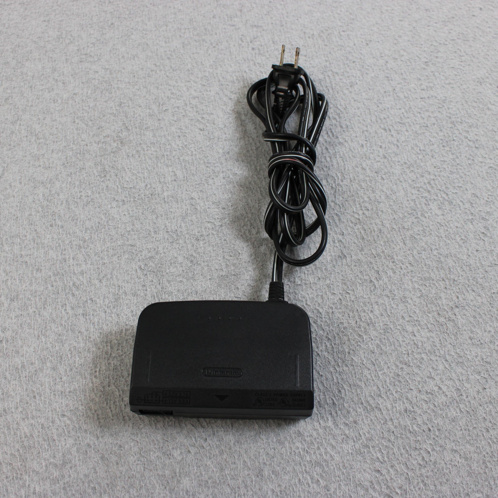 Nintendo 64 Gray Console System NUS-001 USA NTSC Jumper Pak AC Adapter UNTESTED