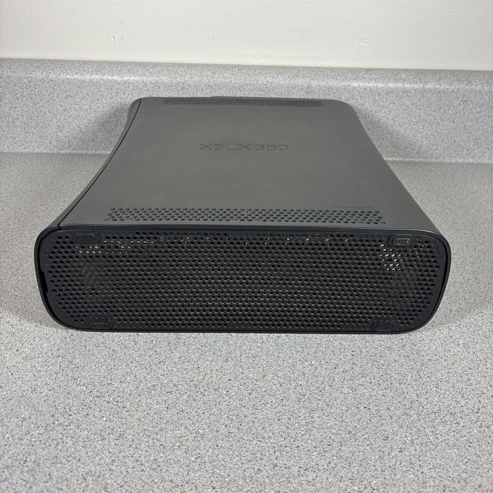 Microsoft Xbox 360 Elite Console Black 2009 Works Disc Tray Sticks Vtg Retro