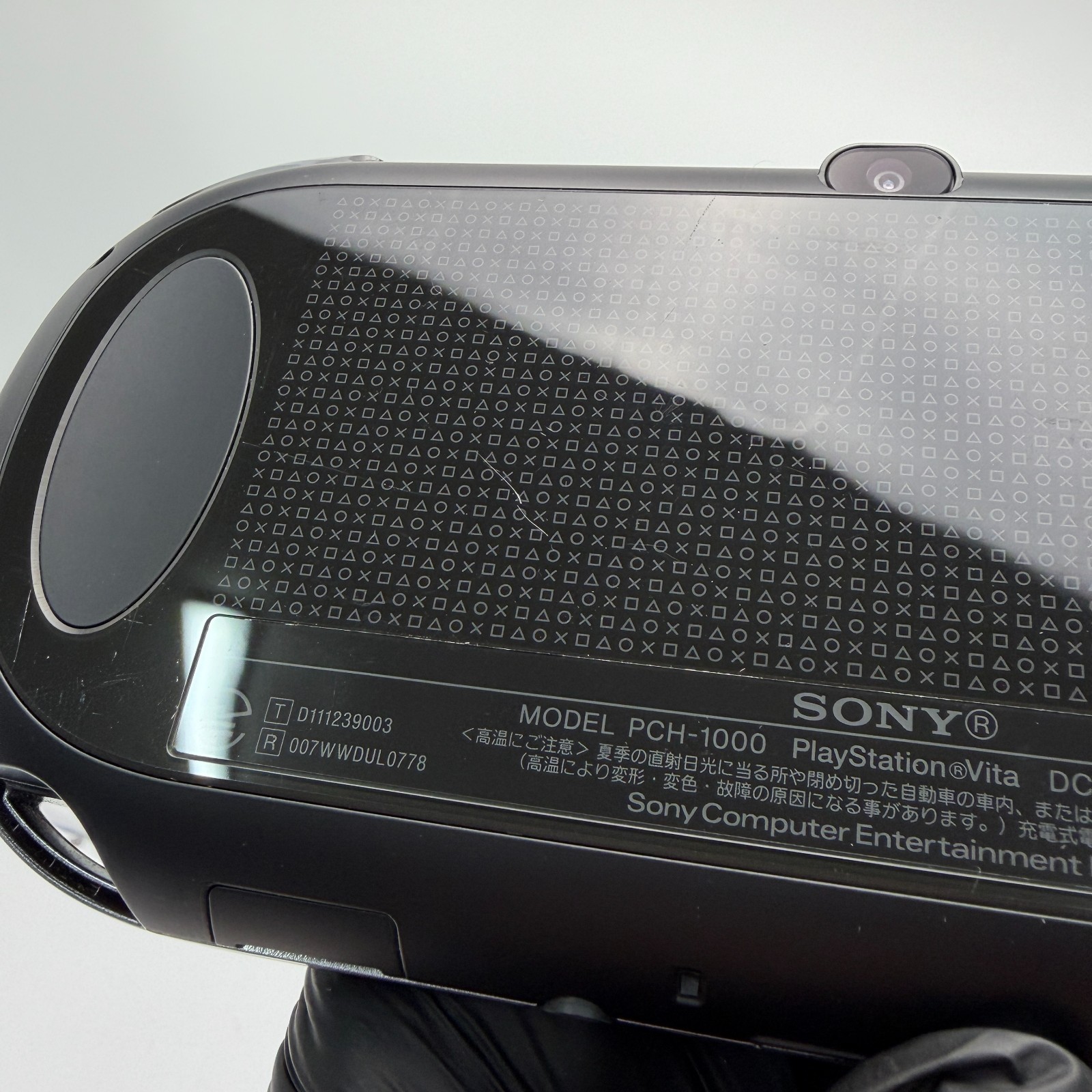 PS Vita PCH-1000 Sony PlayStation Crystal Black Console Only Region Free 463